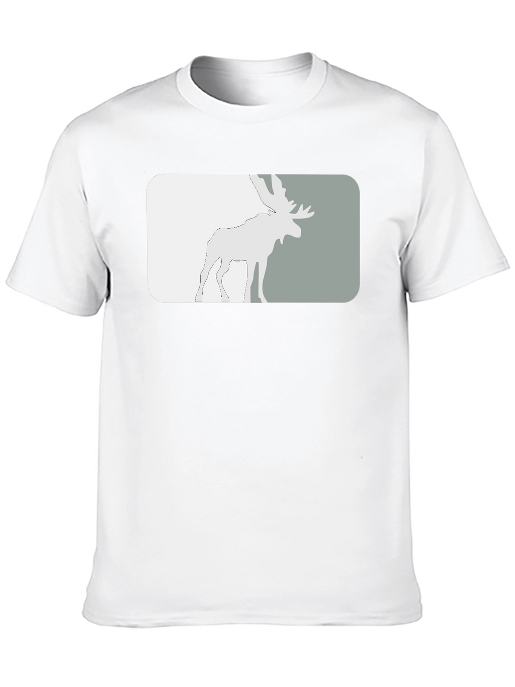 Moose Graphic Tee - Stylish Black T-Shirt