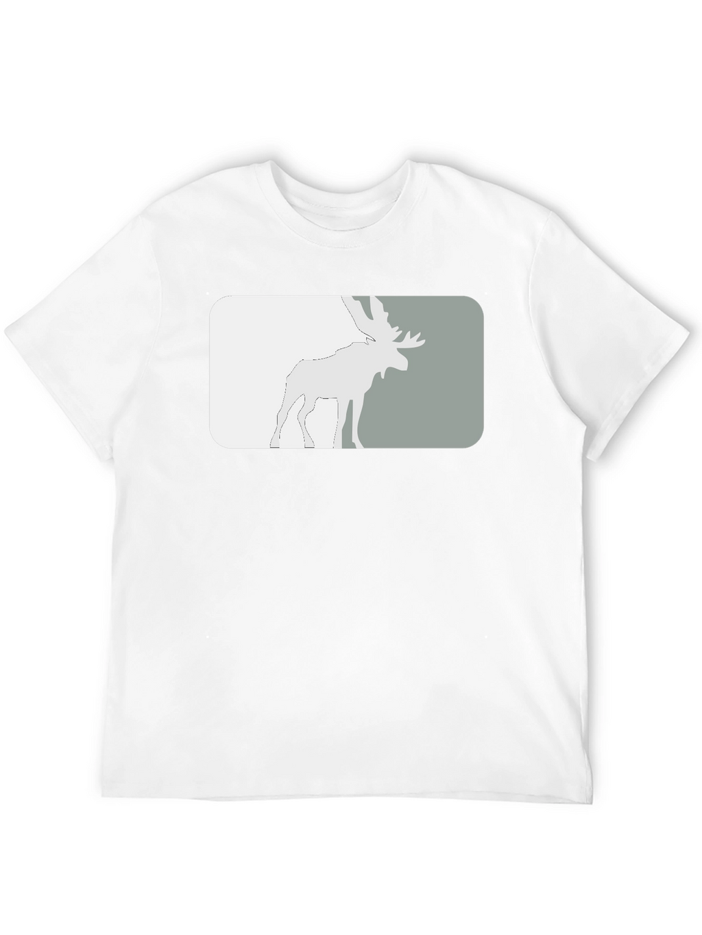Moose Graphic Tee - Stylish Black T-Shirt