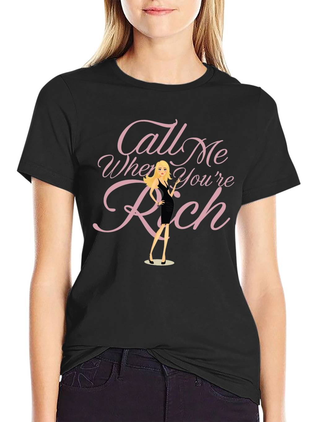 Call Me When Youre Rich Graphic Tee