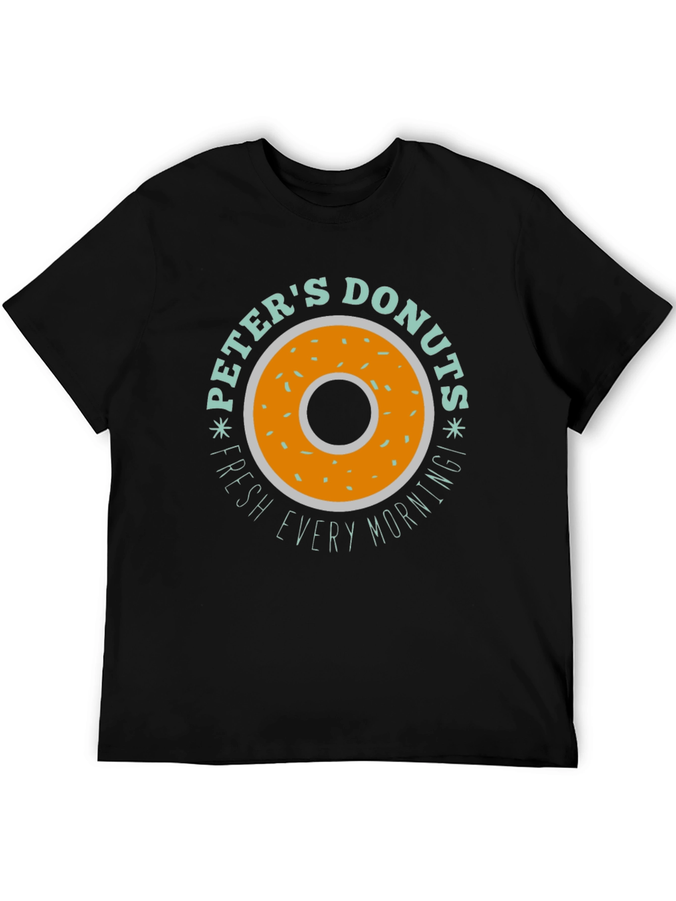 Peters Donuts Graphic Tee - Fresh Daily Design