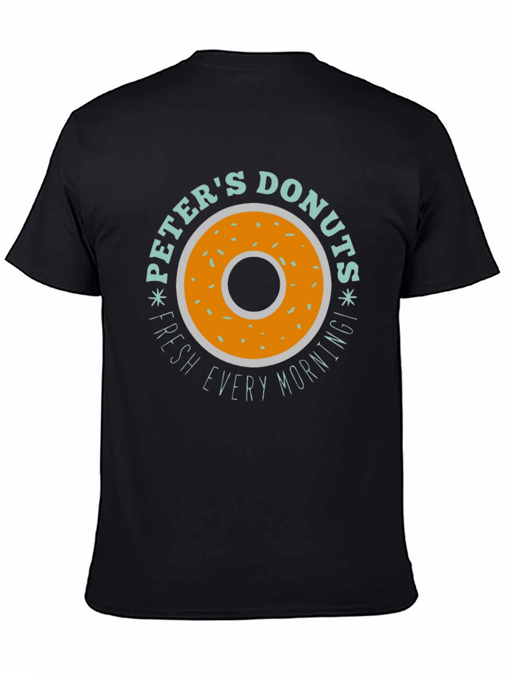 Peters Donuts Graphic Tee - Fresh Daily Design