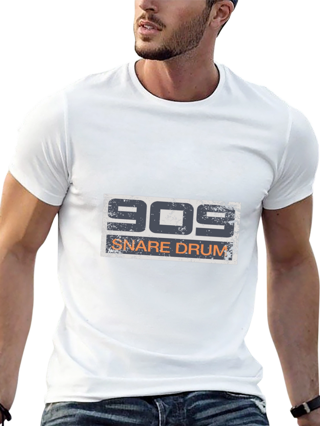 909 Snare Drum T-Shirt - Classic Beat Tee