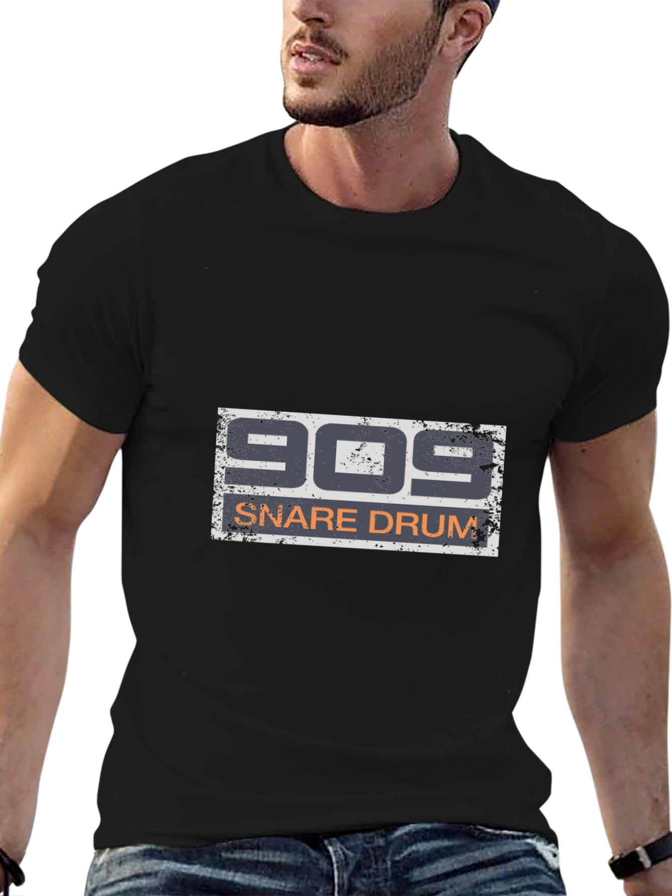 909 Snare Drum T-Shirt - Classic Beat Tee