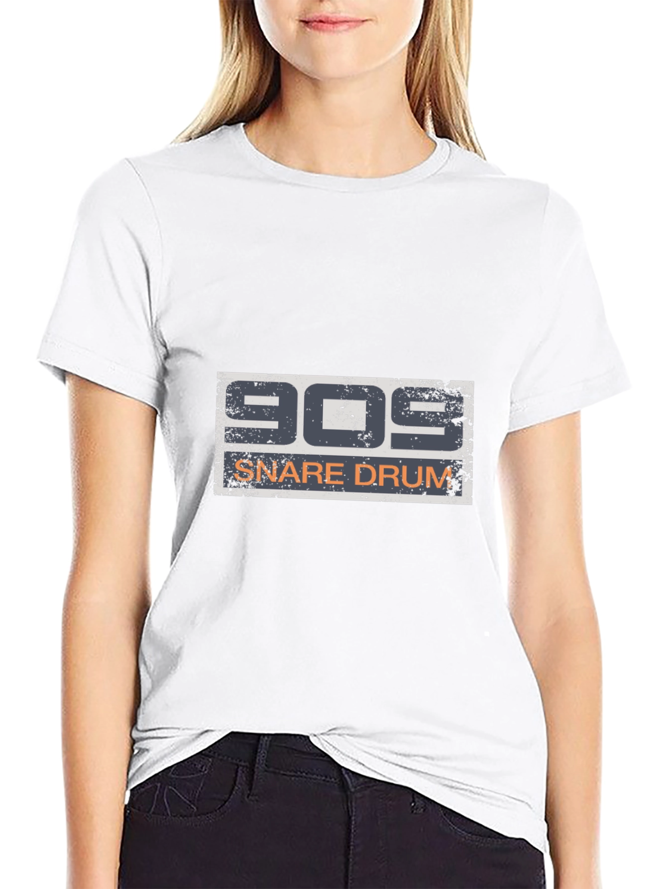 909 Snare Drum T-Shirt - Classic Beat Tee