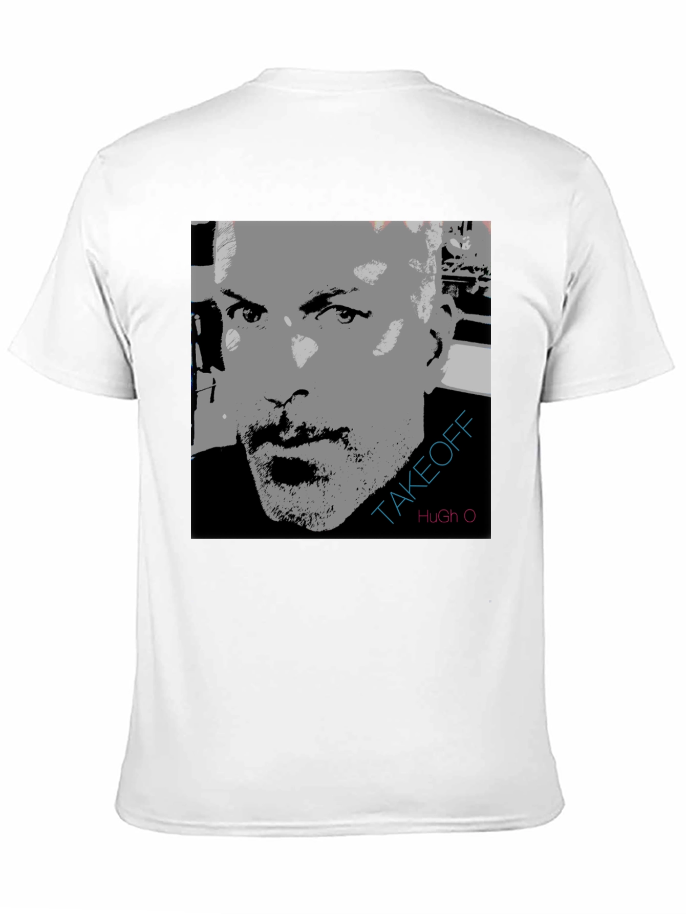 Takeoff Hugh O Graphic Print T-Shirt
