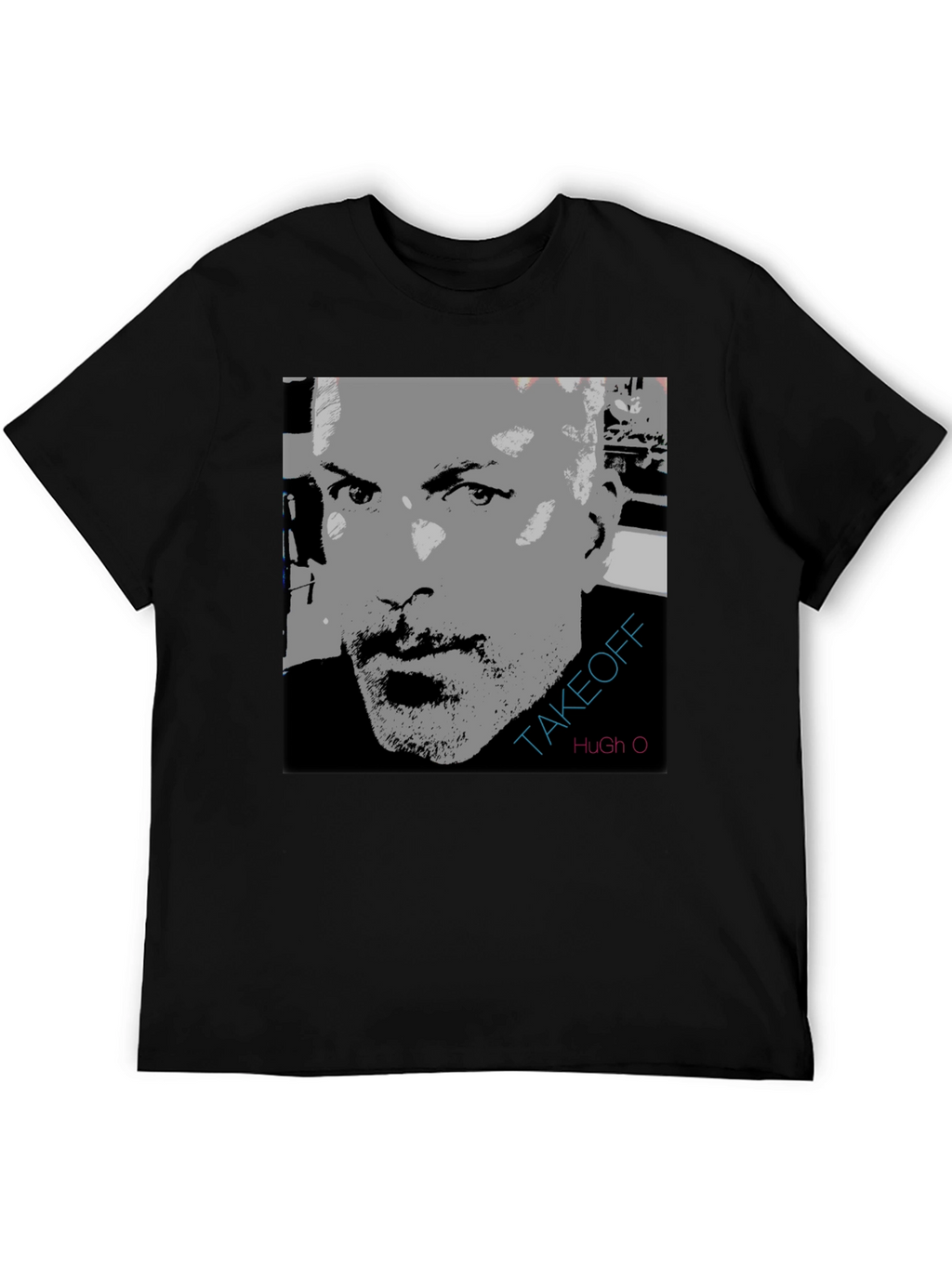 Takeoff Hugh O Graphic Print T-Shirt