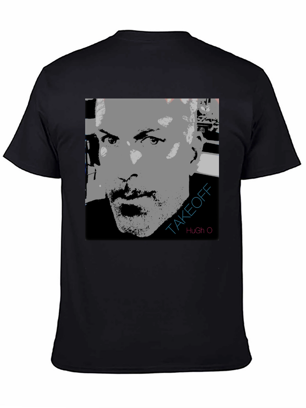 Takeoff Hugh O Graphic Print T-Shirt