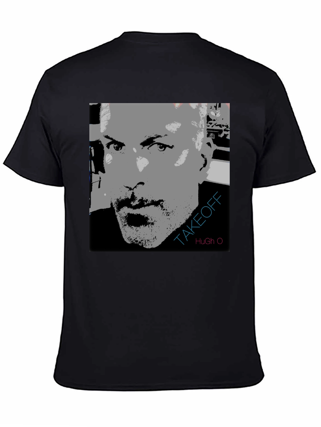 Takeoff Hugh O Graphic Print T-Shirt