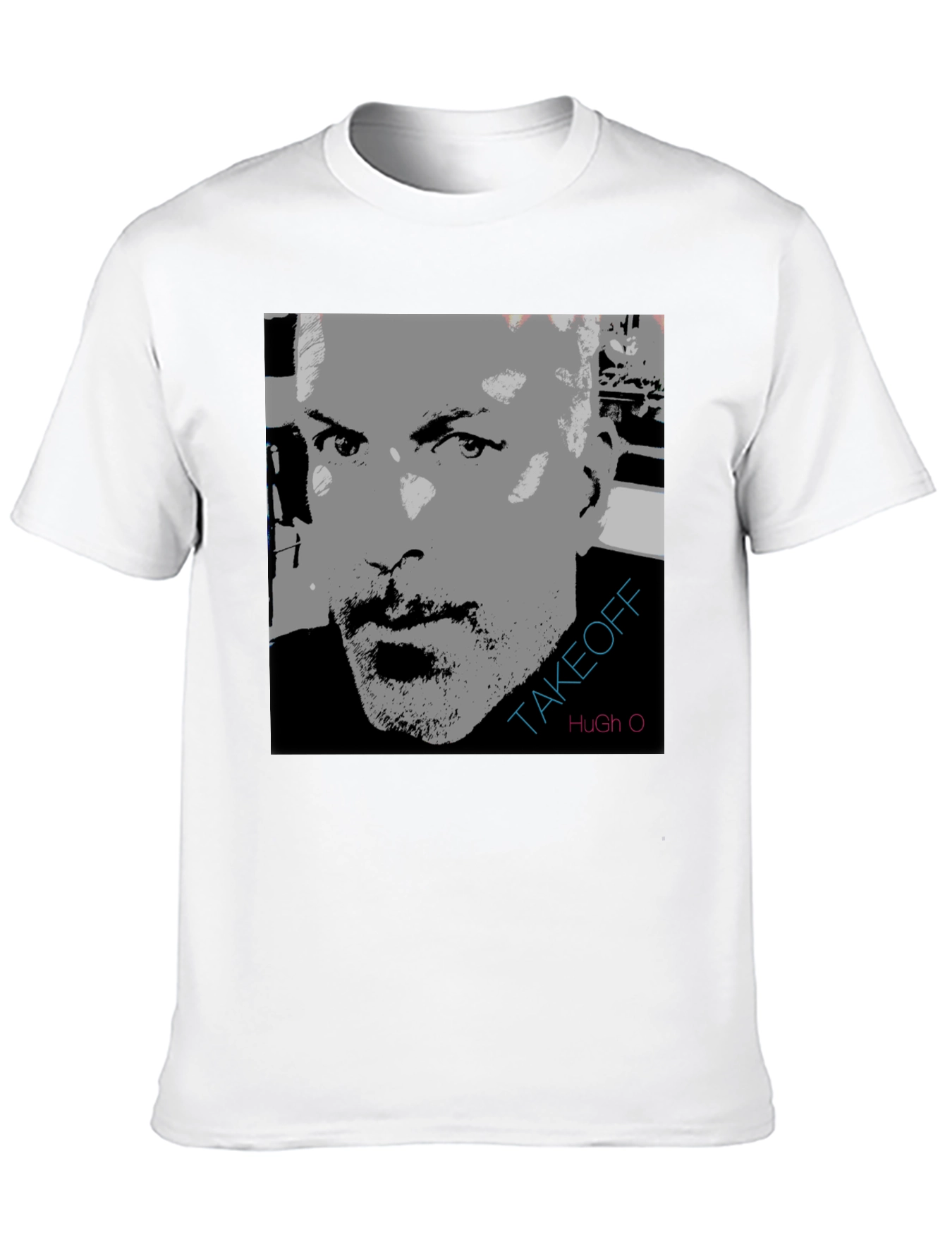 Takeoff Hugh O Graphic Print T-Shirt