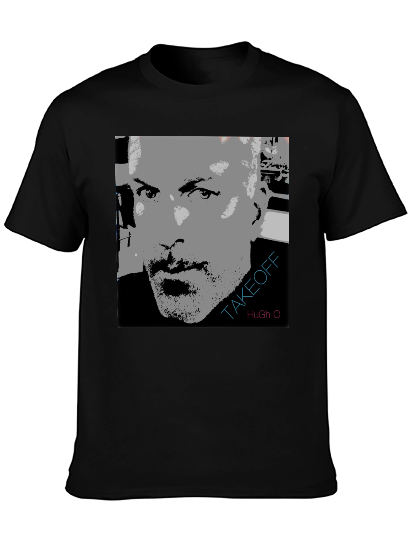 Takeoff Hugh O Graphic Print T-Shirt