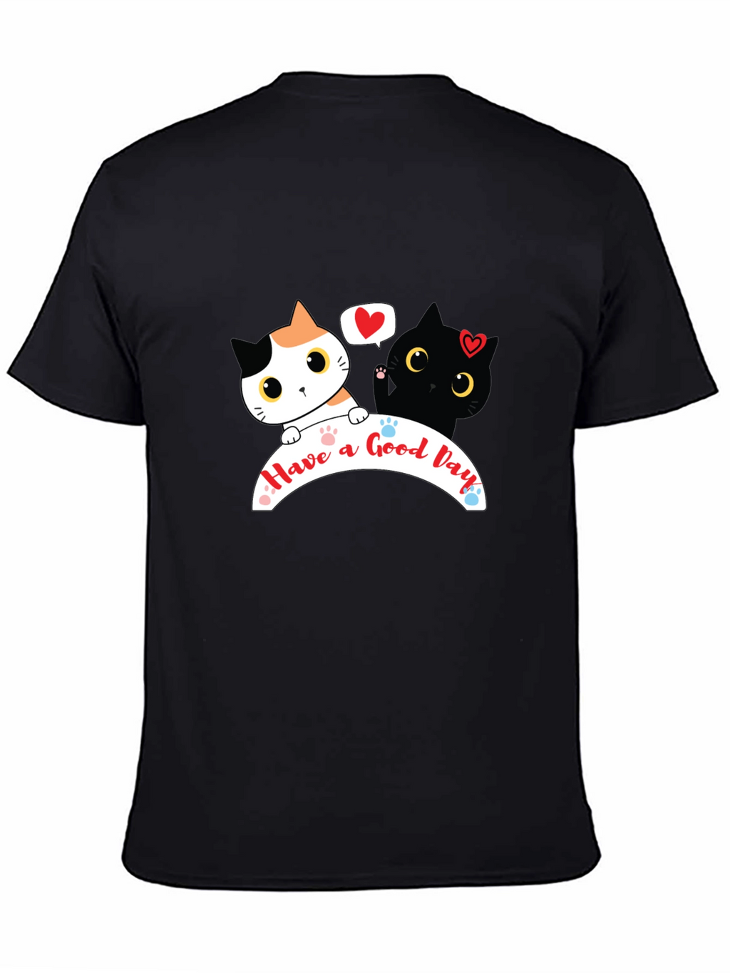 Cute Cats Graphic T-Shirt - Have a Good Day