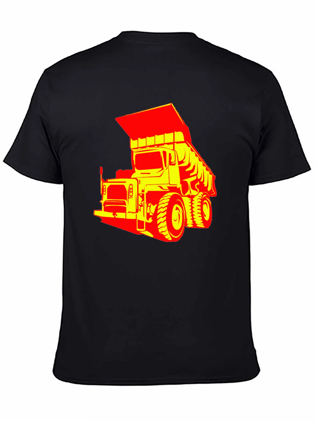 Bold Graphic Tee - Dump Truck Design