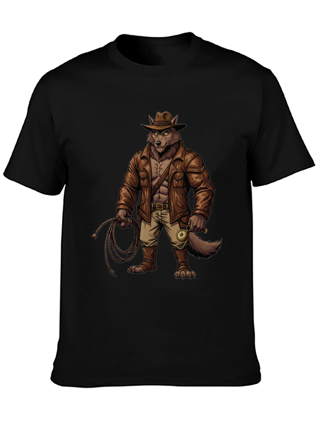 Indiana Wolf Graphic T-Shirt