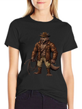Indiana Wolf Graphic T-Shirt