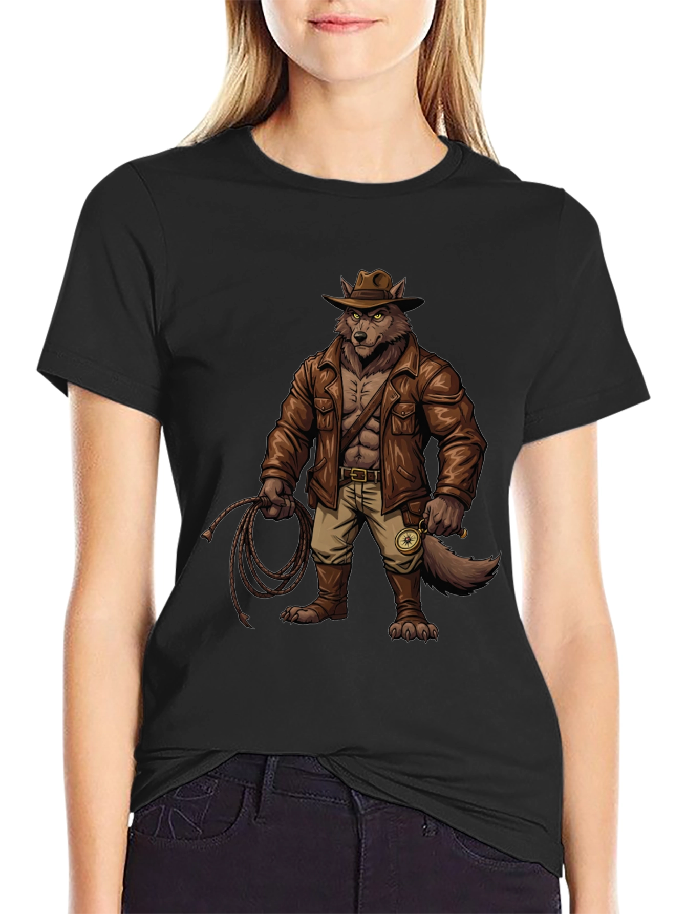 Indiana Wolf Graphic T-Shirt