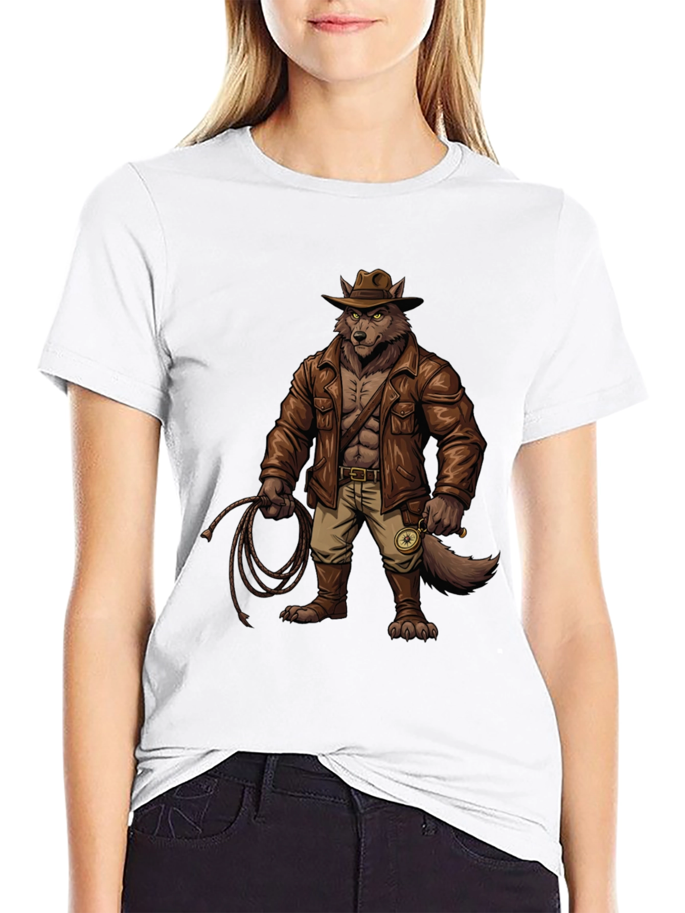Indiana Wolf Graphic T-Shirt