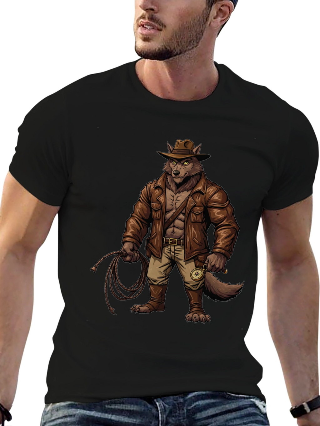 Indiana Wolf Graphic T-Shirt
