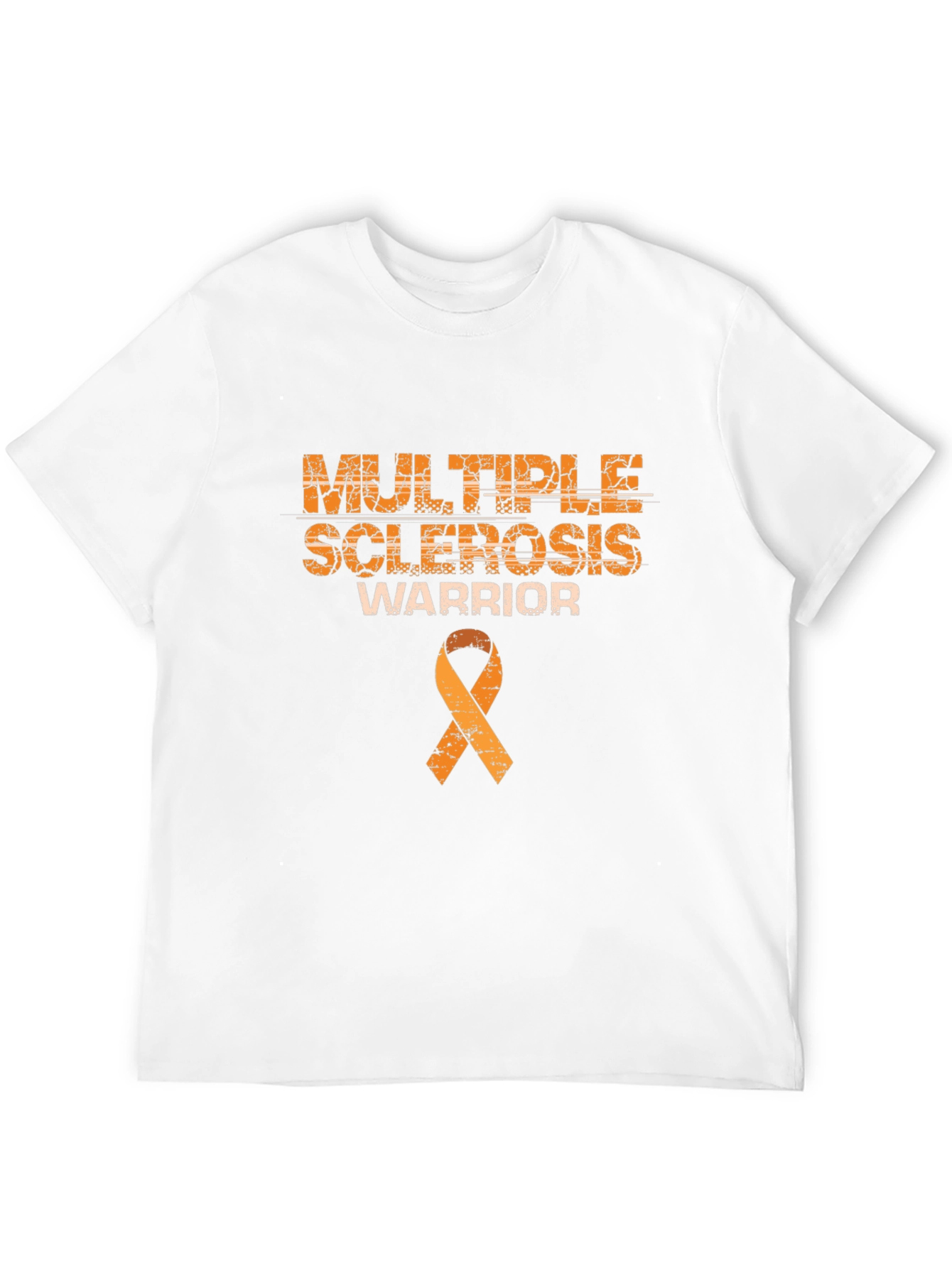 Multiple Sclerosis Warrior Ribbon Awareness T-Shirt