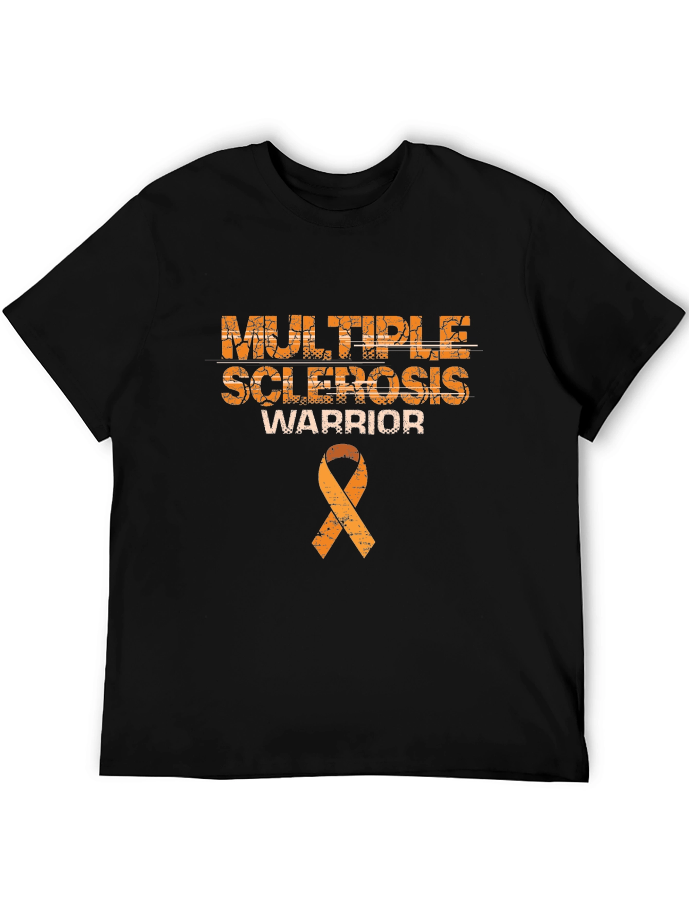 Multiple Sclerosis Warrior Ribbon Awareness T-Shirt