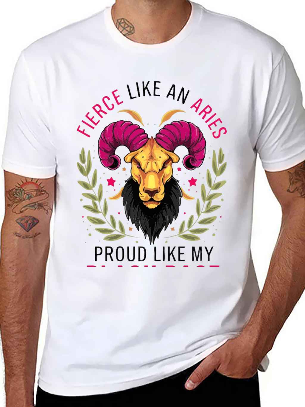 Fierce Like An Aries T-Shirt