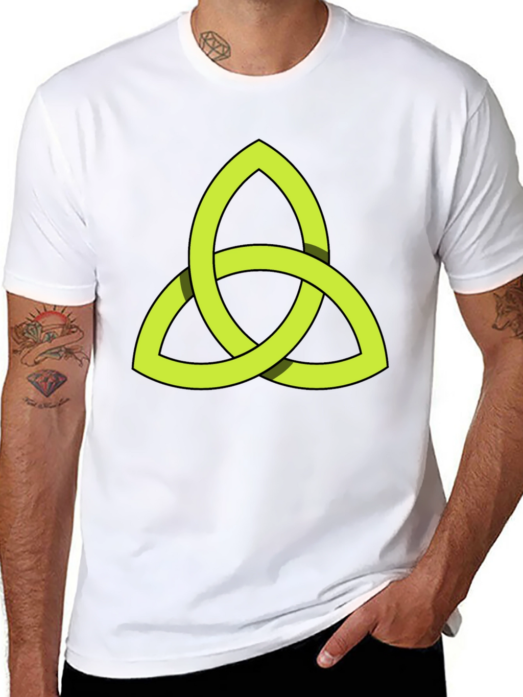 Celtic Knot Graphic Tee - Classic Style