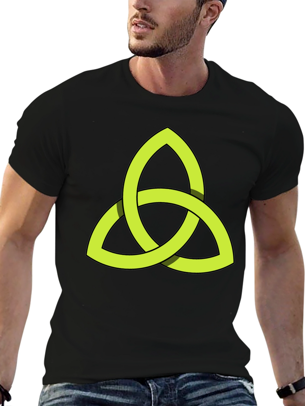 Celtic Knot Graphic Tee - Classic Style
