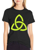 Celtic Knot Graphic Tee - Classic Style