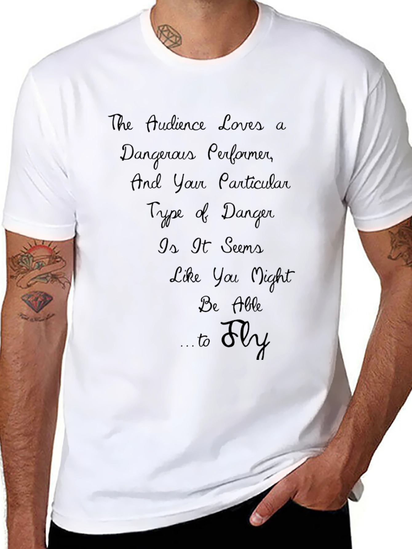 Dangerous Performer Tee - Fly High!
