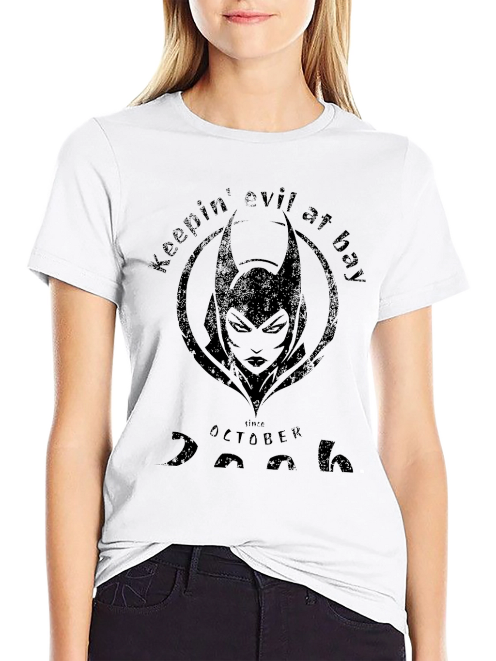 Keepin Evil At Bay Since October 2006 Graphic Tee