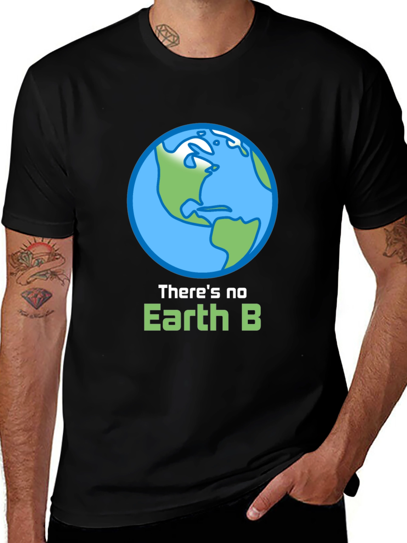 Theres No Earth B Graphic T-Shirt