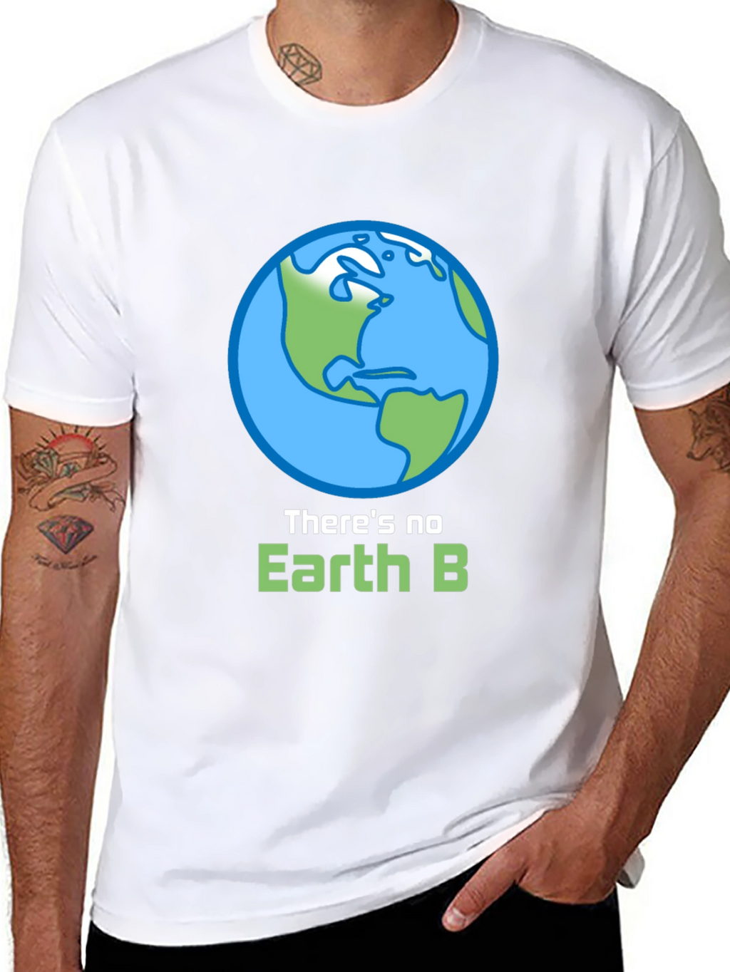 Theres No Earth B Graphic T-Shirt