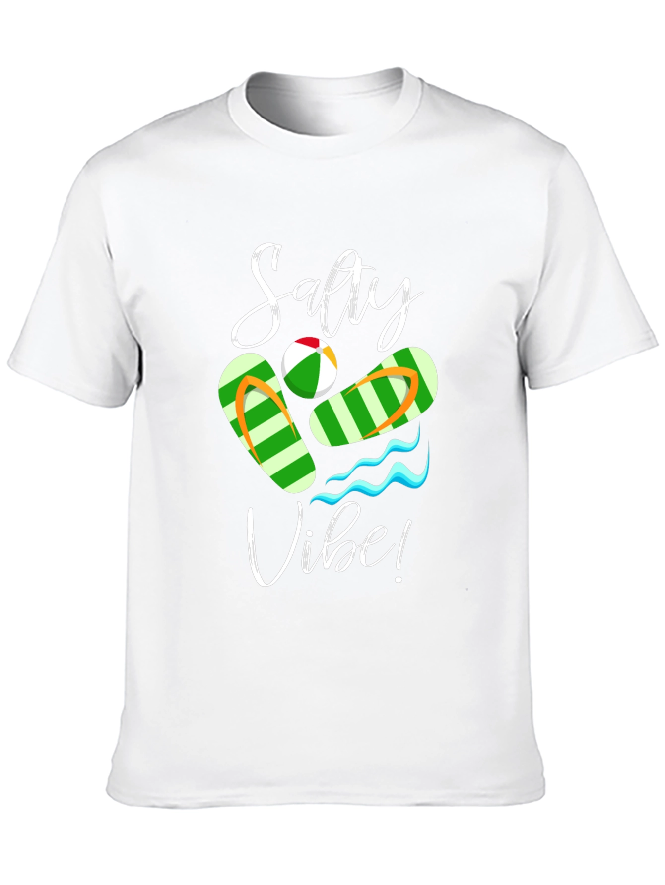 Salty Vibe Black Graphic Tee