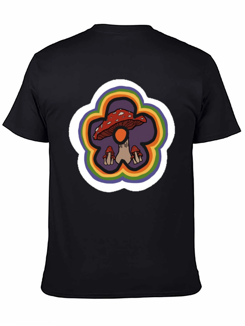 Retro Mushroom Graphic Tee