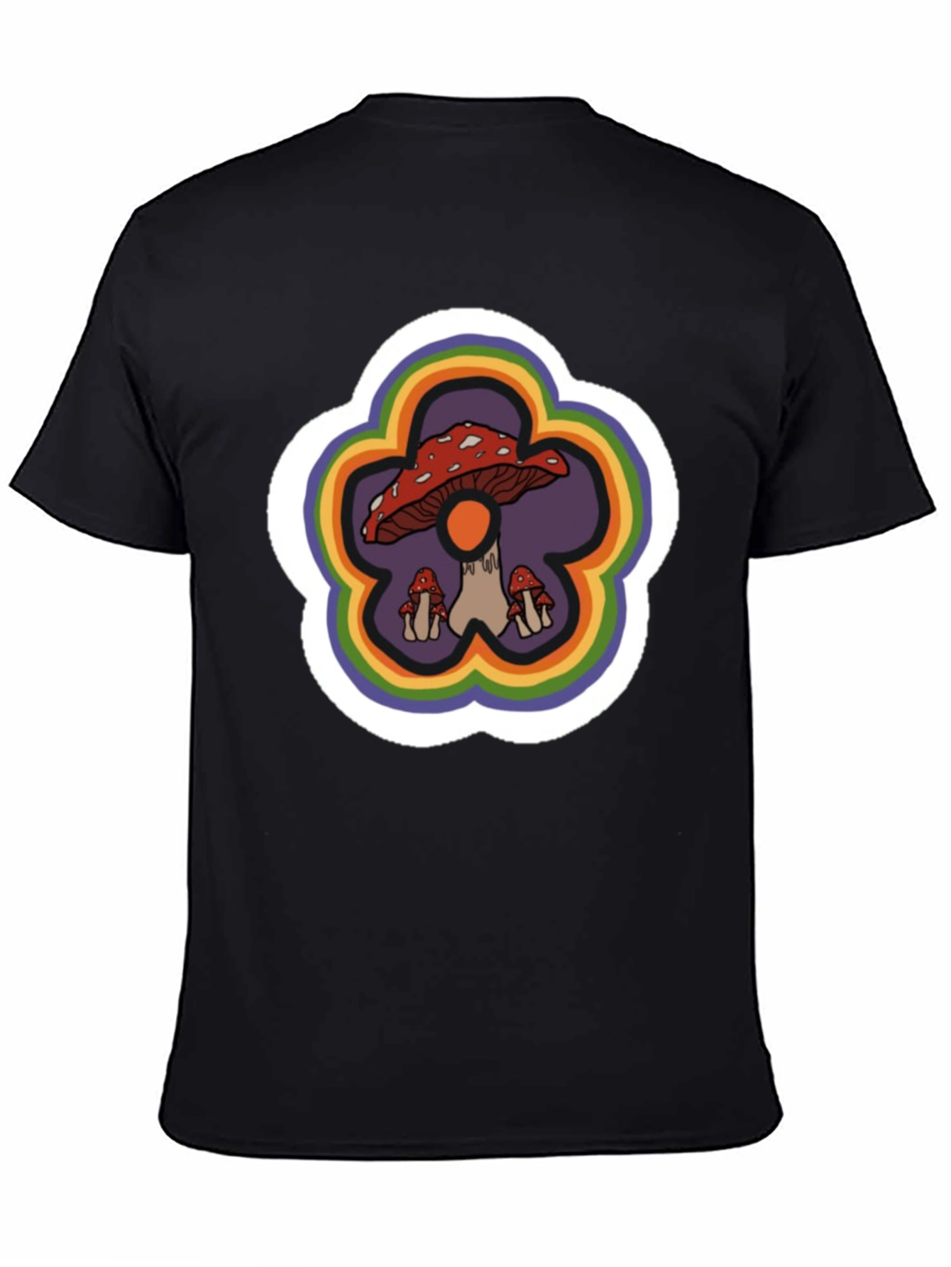 Retro Mushroom Graphic Tee