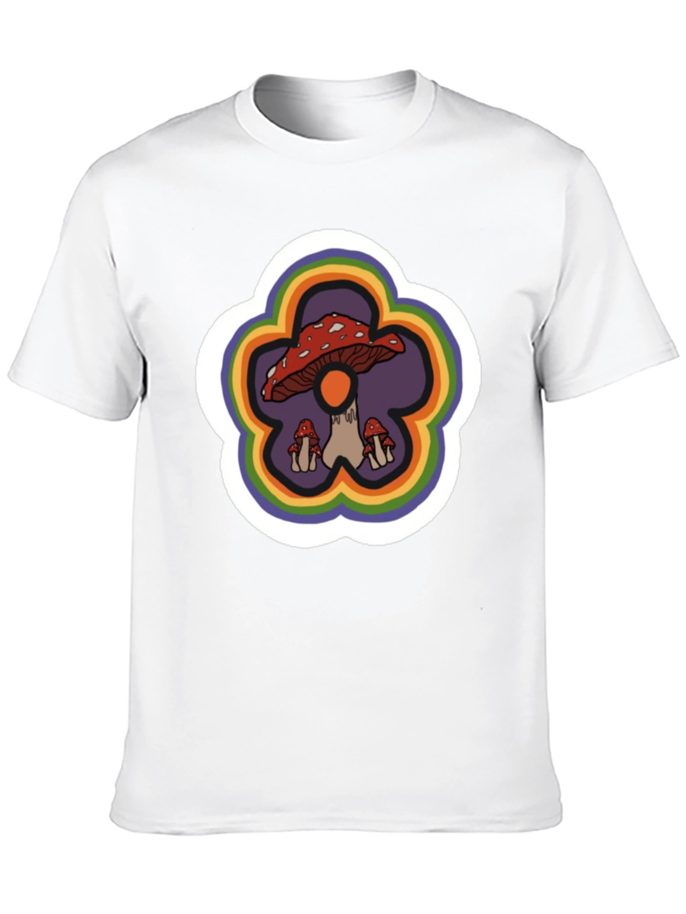Retro Mushroom Graphic Tee