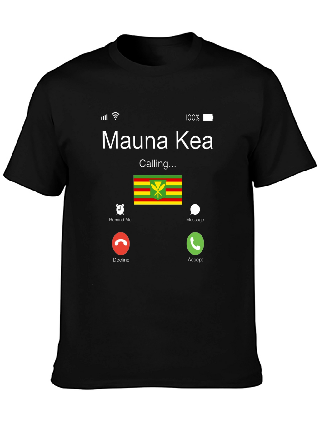 Mauna Kea Calling Graphic T-Shirt