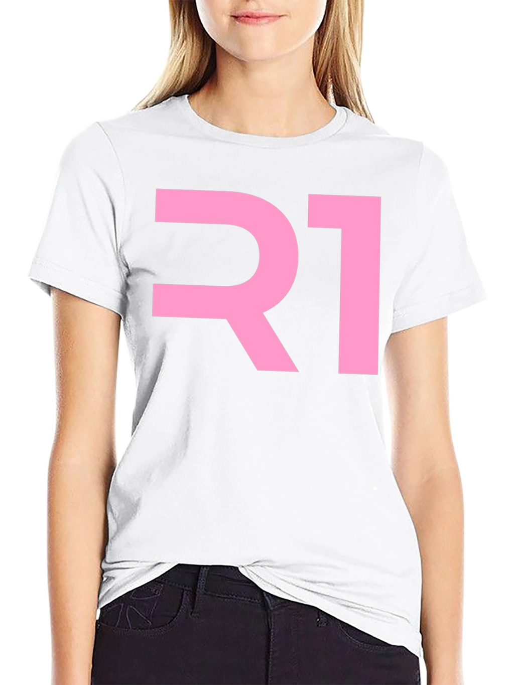 R1 Graphic T-Shirt - Cool Black Tee