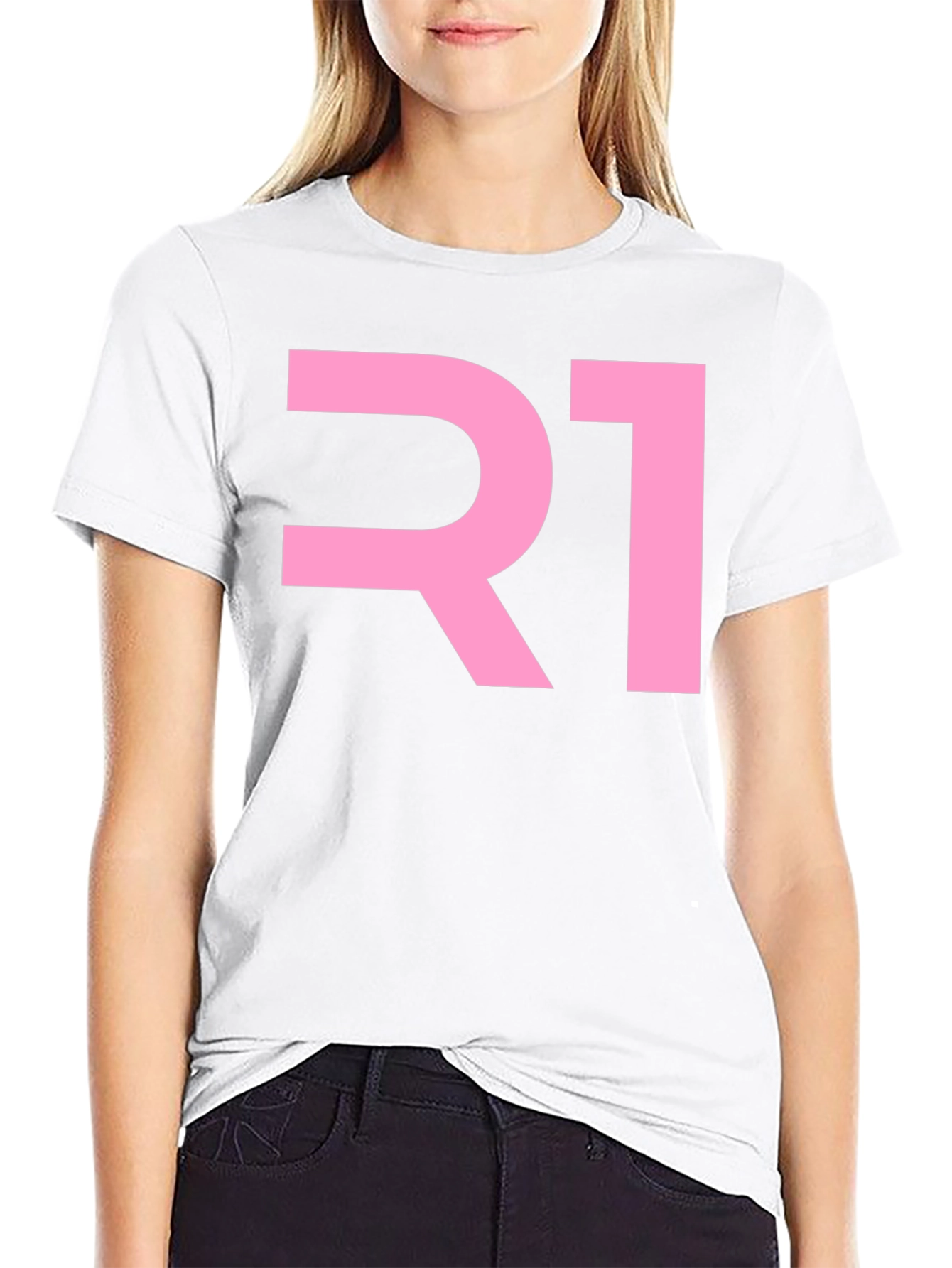 R1 Graphic T-Shirt - Cool Black Tee