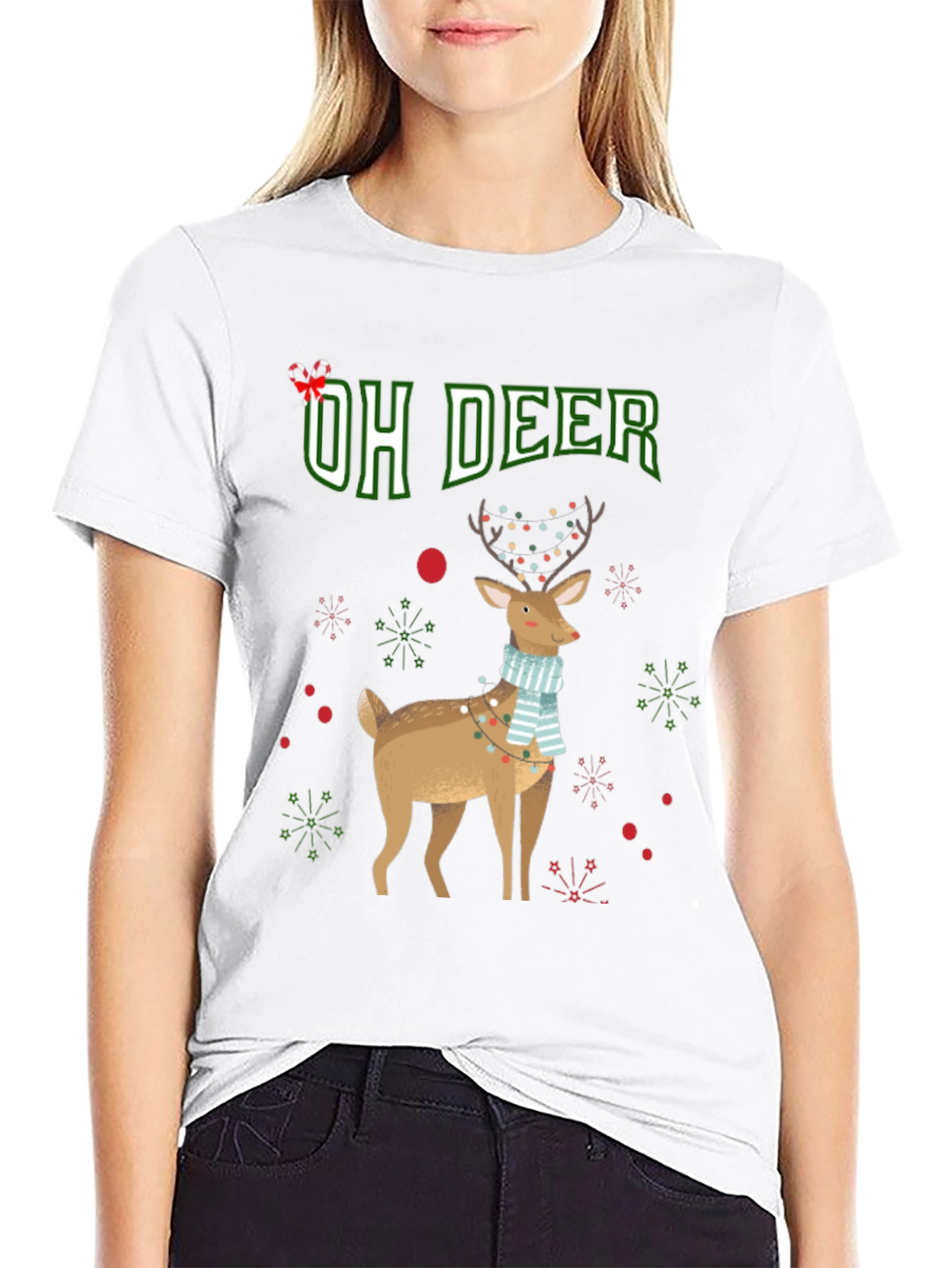 Oh Deer Christmas T-Shirt