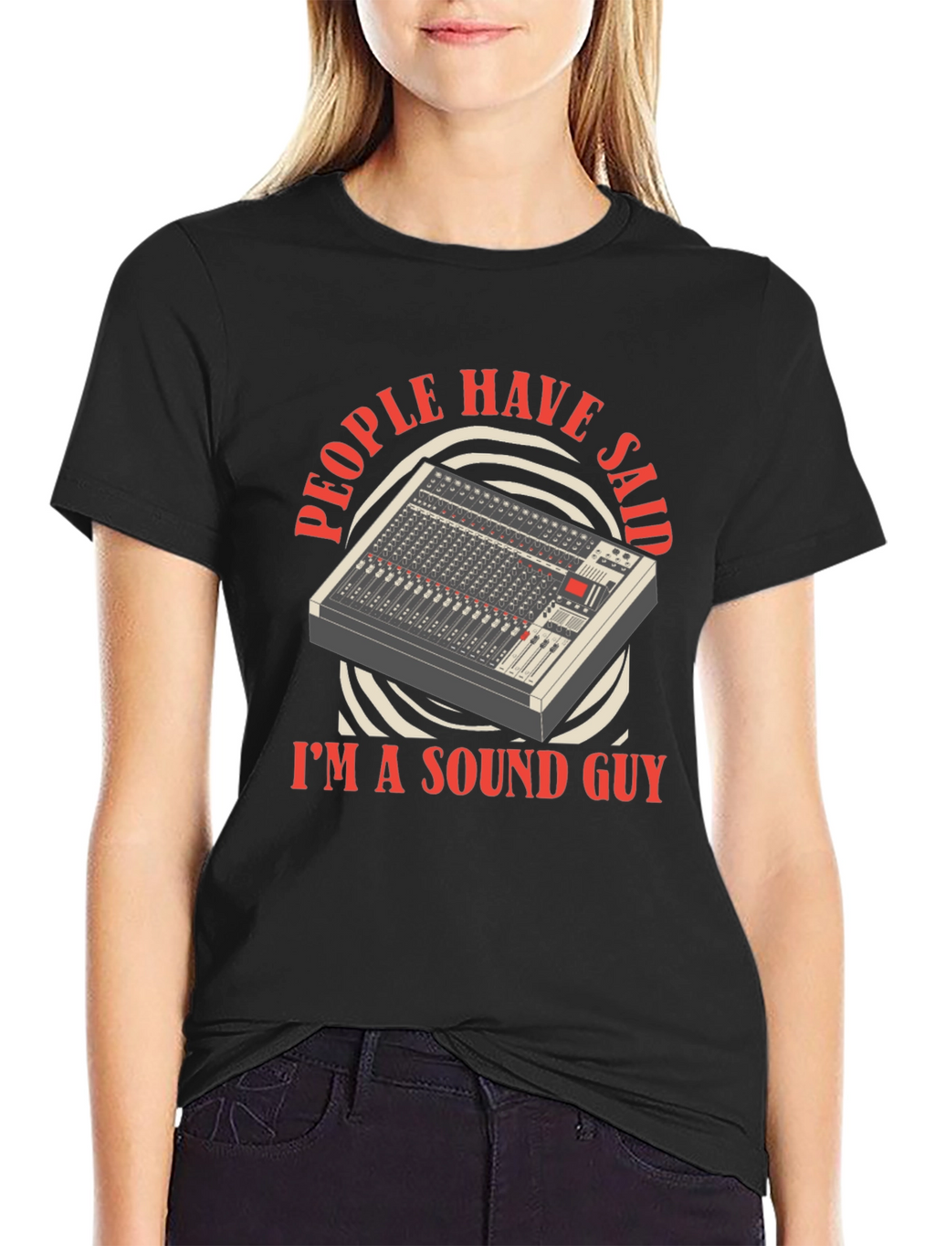Sound Guy Graphic Tee - Audio Engineer T-Shirt