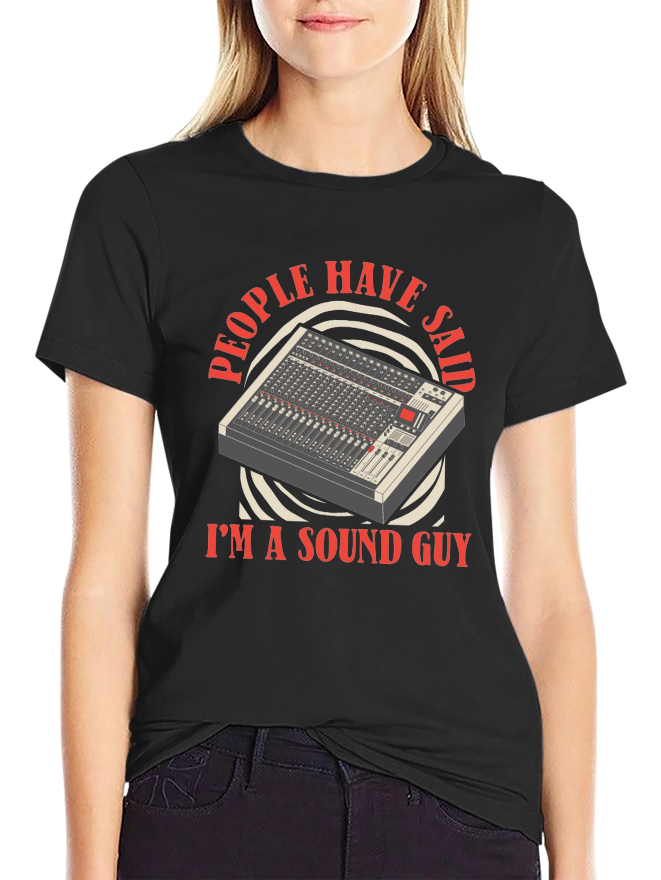 Sound Guy Graphic Tee - Audio Engineer T-Shirt