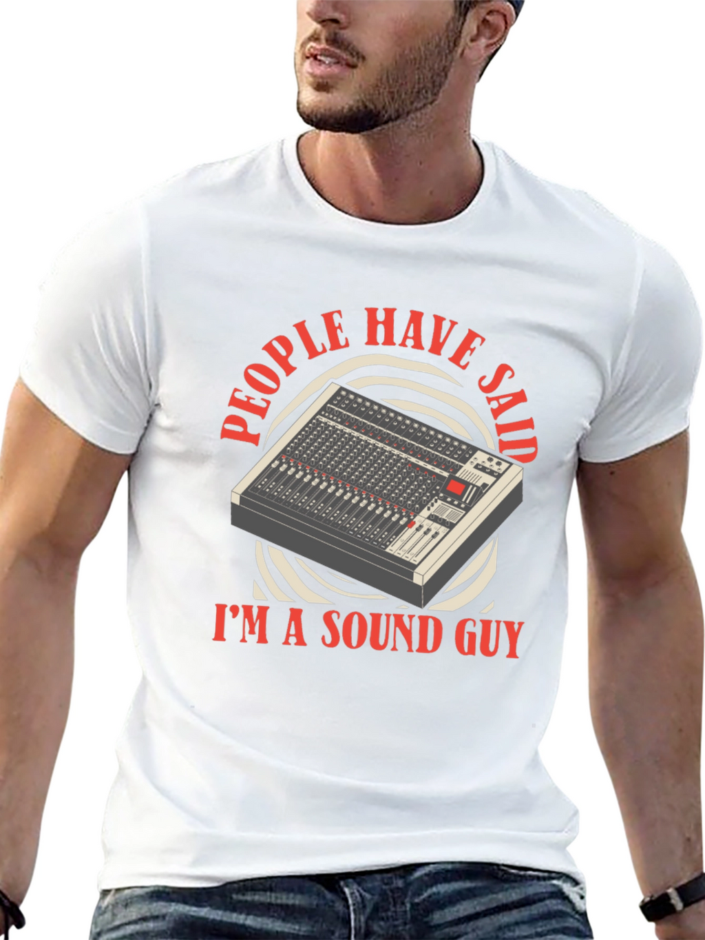 Sound Guy Graphic Tee - Audio Engineer T-Shirt
