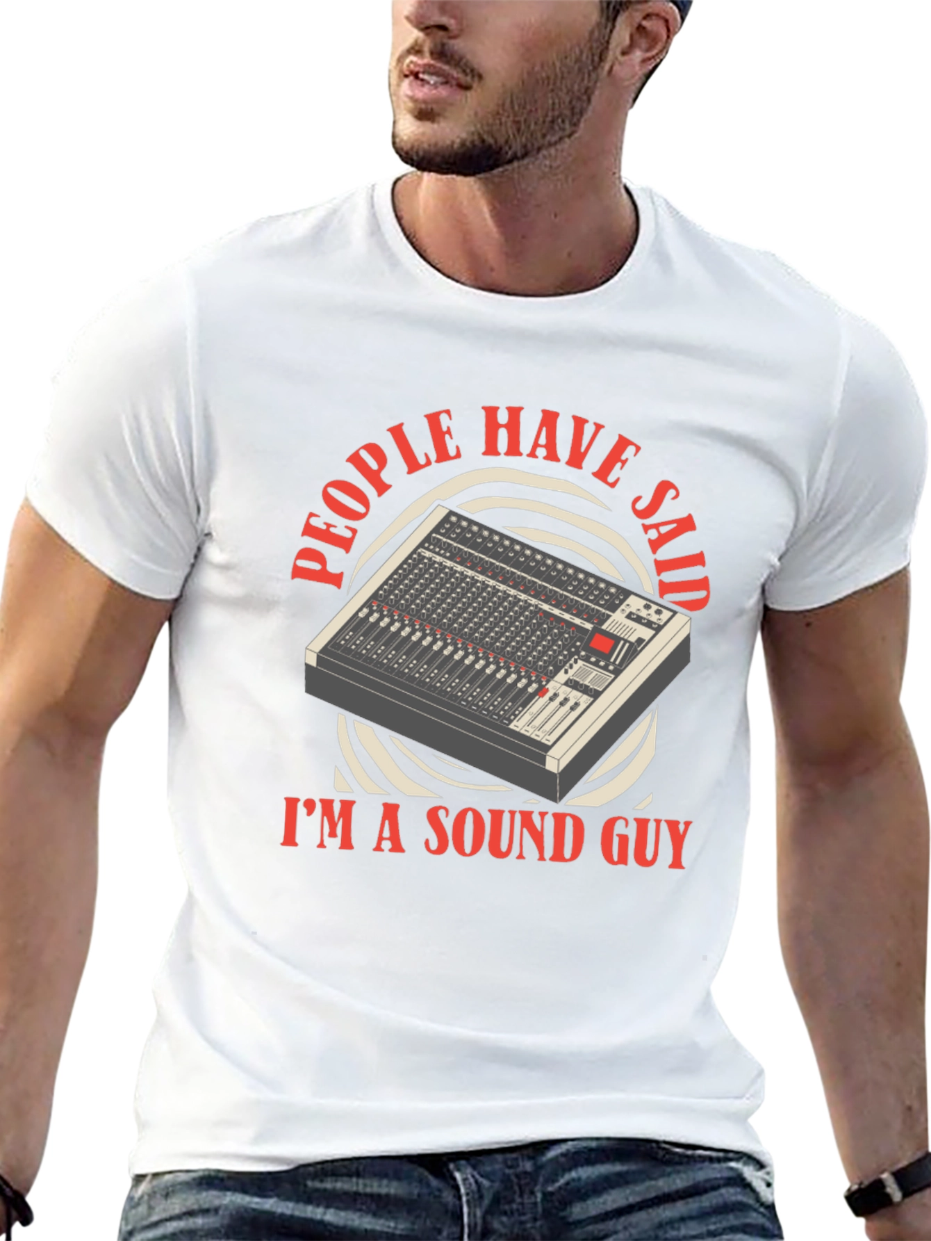 Sound Guy Graphic Tee - Audio Engineer T-Shirt