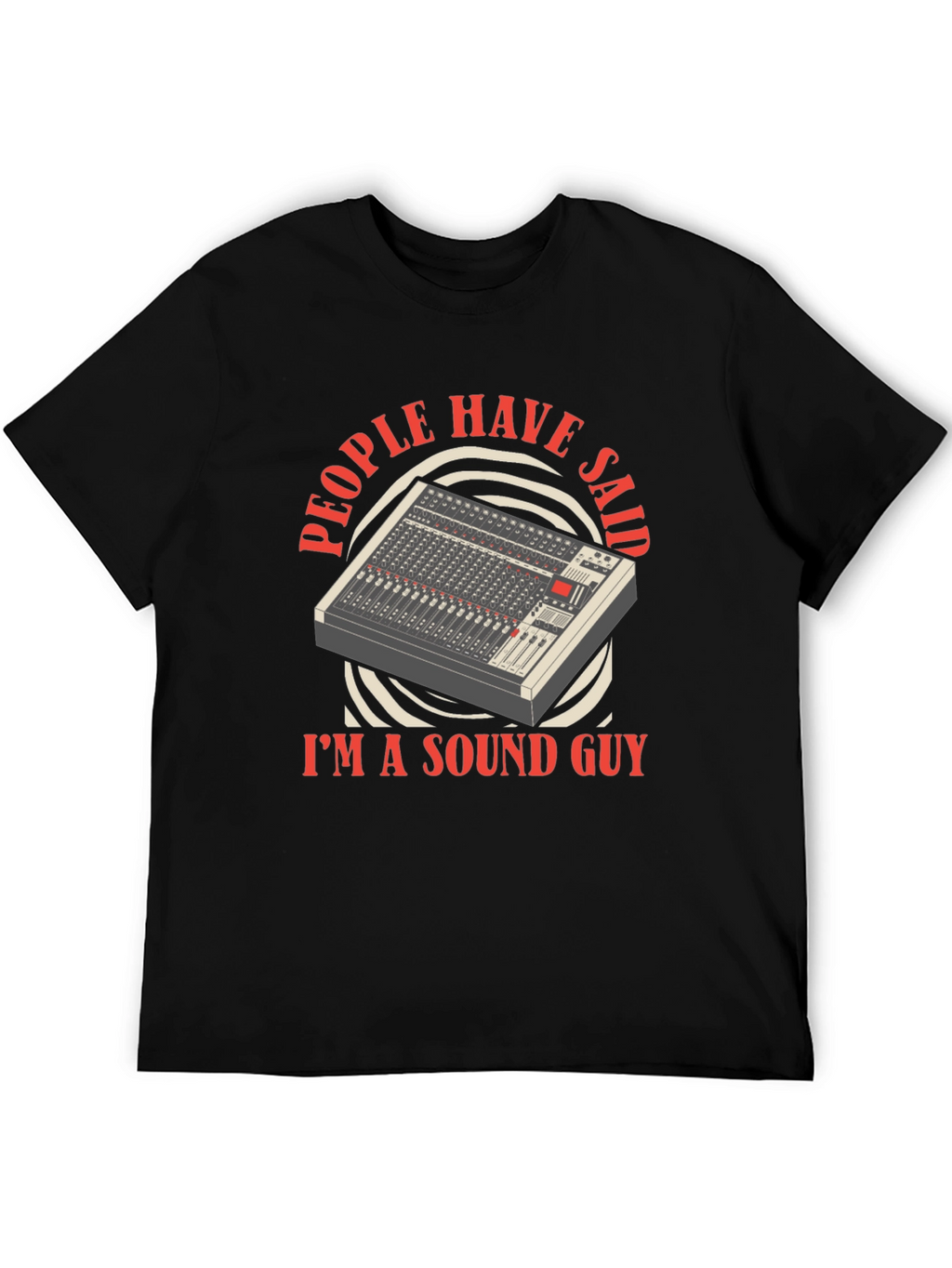 Sound Guy Graphic Tee - Audio Engineer T-Shirt