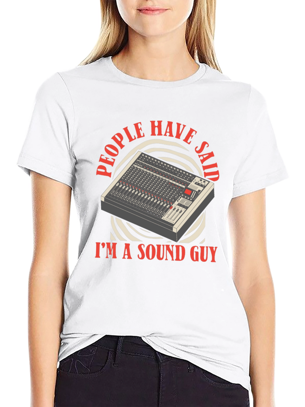 Sound Guy Graphic Tee - Audio Engineer T-Shirt