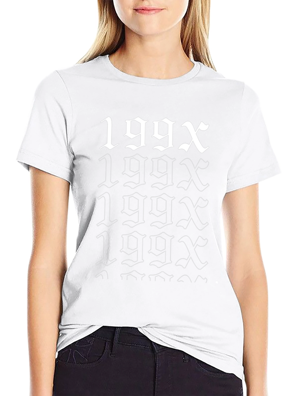 Retro 199X Graphic Tee - Black