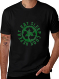 Eat Sleep Cook Repeat Graphic Tee