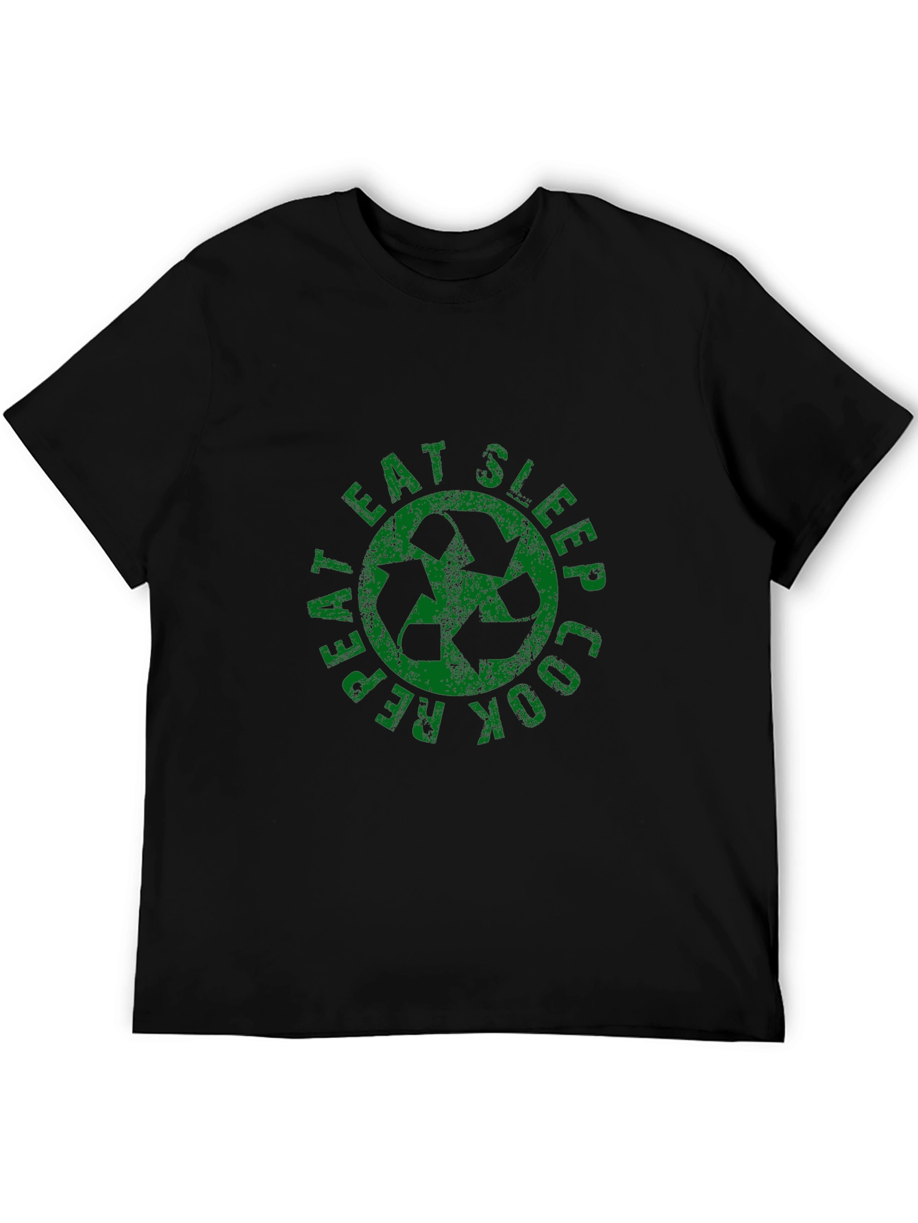 Eat Sleep Cook Repeat Graphic Tee
