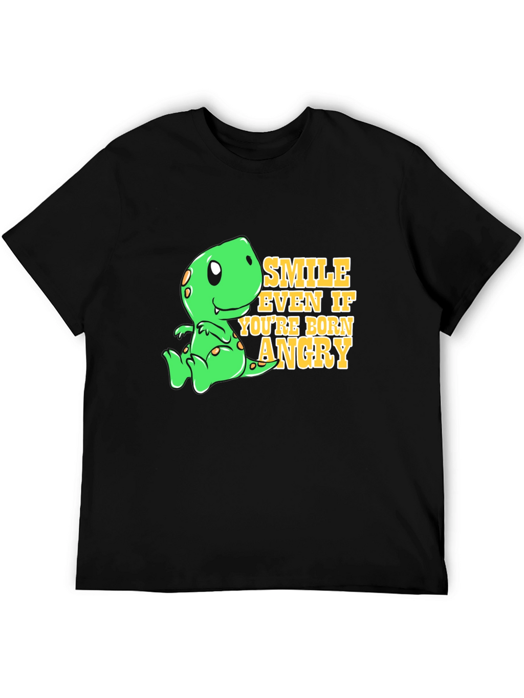 Smile Even If Youre Born Angry T-Shirt