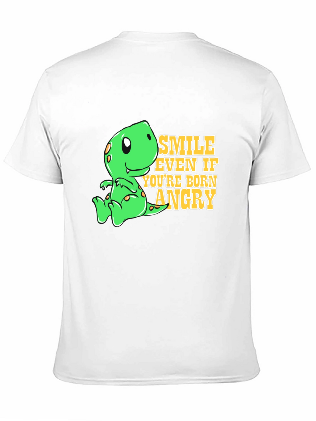 Smile Even If Youre Born Angry T-Shirt
